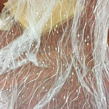 5 ярдов/партия, полосатый Фатин, кружевная ткань, прозрачные блестки, свадебная вуаль, лиф, подкладочная ткань по оптовой цене, ширина 140 см