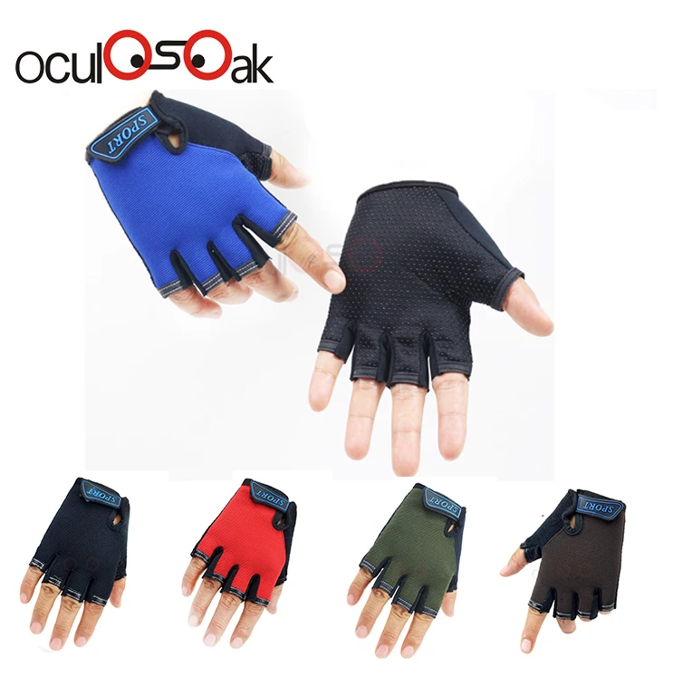 

New Gloves For Kids Semi-finger Children Cartoon Pattern Mittens Boys Girls fingerless Gloves 5-13 Years For Boys Girls