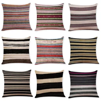

Housse De Coussin Cotton Linen Square Home Decorative Throw Pillow Multicolor Case Waist Cushion Cover Kussenhoes 19Jan15 P40
