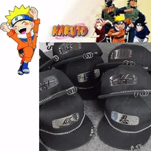 Anime Naruto Hat Cosplay Costumes Sharingan Cap baseball Hip-hop hat Iron ring Hat iron man baseball cap hat