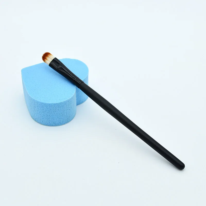 Профессиональные косметические кисти для макияжа пудра Базовая кисть для теней инструменты деревянная ручка профессиональные кисти