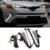 OKEEN 2 pz Auto DRL A LED per Toyota CHR C-HR 2017 2018 di Giorno Corsa e Jogging Luci Bianco Segnale di Girata Della Luce di Colore Giallo daylight Nebbia Lampade