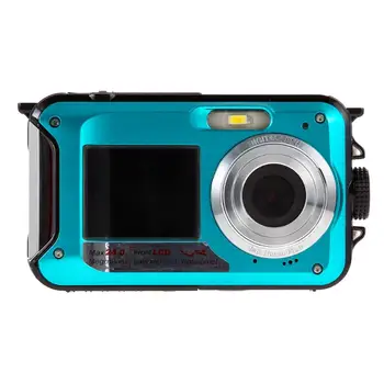 

Duble Screen HD 24MP LCD Screen Digital Video Camera 1080P DV 16x Digital Zoom Photo Props Waterproof Camera Toys