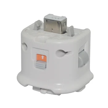 

New Motion Plus Adapter Sensor for Nintendo for Wii Console Plus Remote Wireless Wiimote Controller white