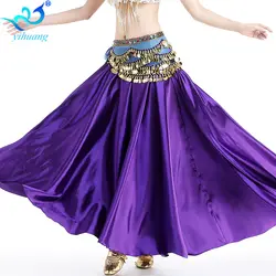 Дамы оптовая танец живота костюм юбка женские костюмы для танца живота платье карнавальные наряды Фламенко юбка атлас