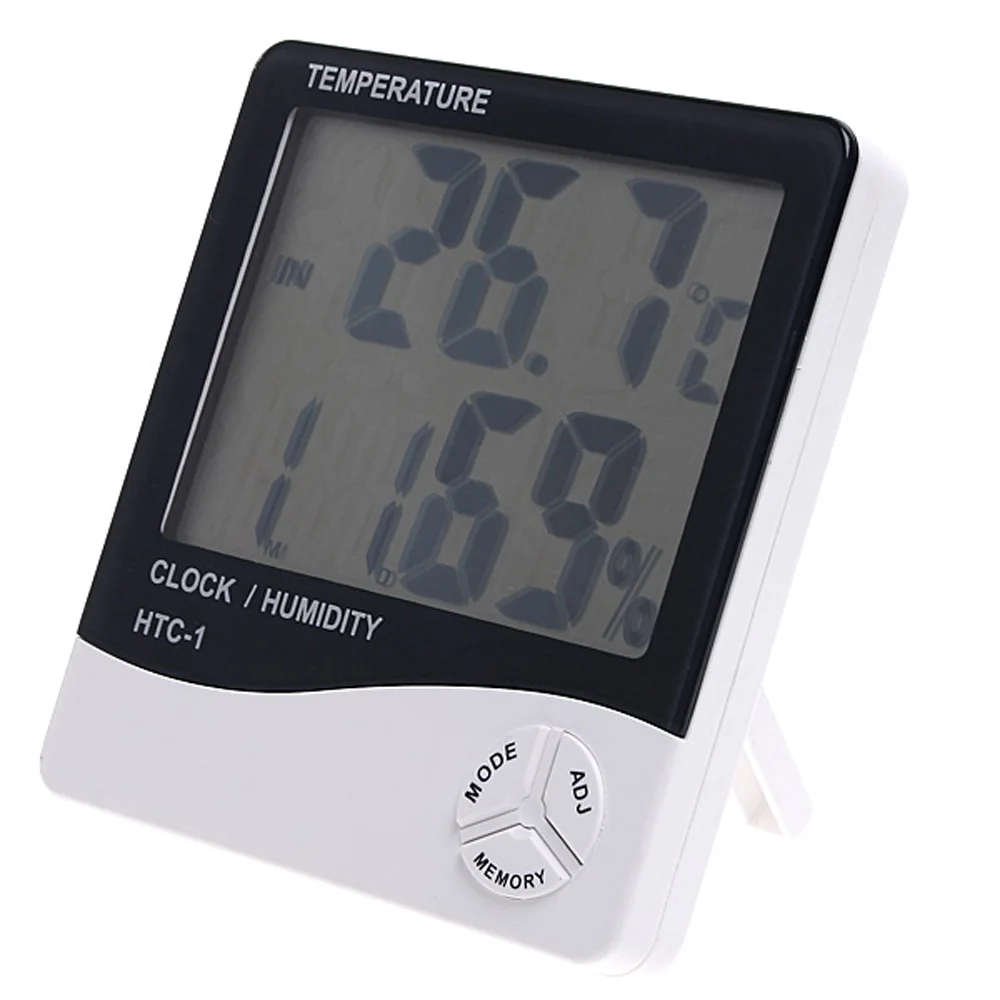 HTC 1 TEM humidity Hygrometer Meter clock Temperature Tester sensor