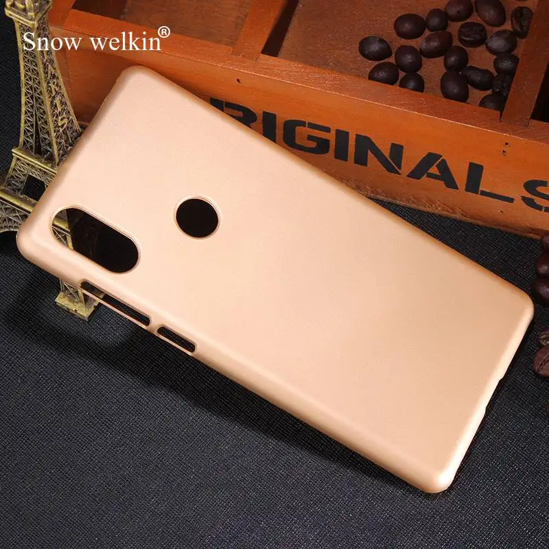 Snow Welkin Mi Mix 2S Multi Colors Luxury Rubberized Matte Plastic Hard Case Cover For Xiaomi Mi Mix 2S 5.99" Back Phone Cases