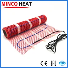 MINCO Тепловая система теплого пола, в Россию, коврик для напольного отопления 0,5 м, коврик под плитку с подогревом 150 Вт/кв. М