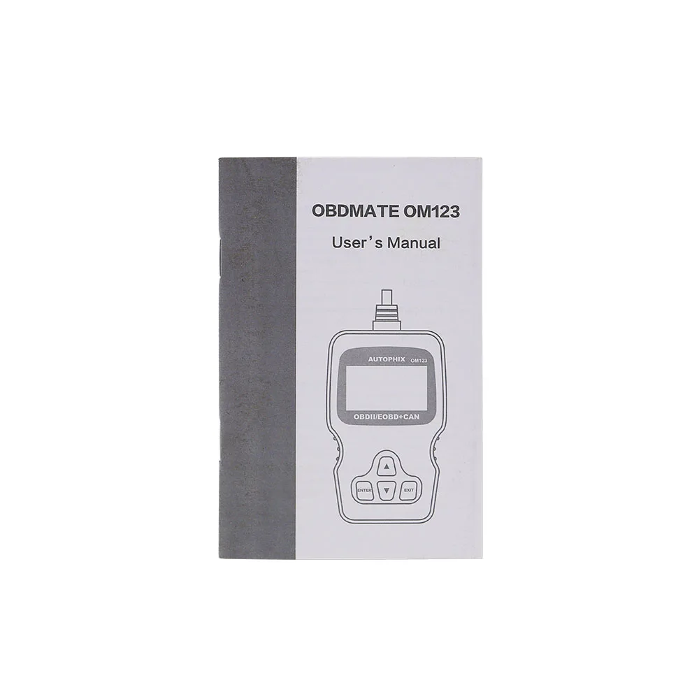 Autophix OBDMATE OM123 автомобильный диагностический сканер универсальный OBD 2 сканирующий инструмент OBD2 OM 123 считыватель кодов для бензина дизельного PK mini ELM327