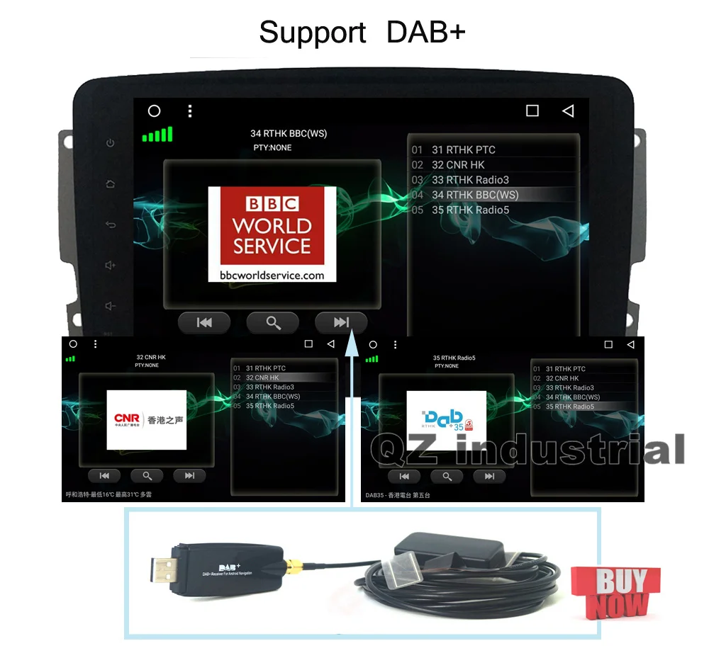 Excellent QZ industrial 9" Android 8.1 T3 for Mercedes-Benz W209 W203 W168 ML W163 W463 Viano W639 Vito With GPS 3G 4G Wifi BT Navi Radio 10 Excellent QZ industrial 9" Android 8.1 T3 for Mercedes-Benz W209 W203 W168 ML W163 W463 Viano W639 Vito With GPS 3G 4G Wifi BT Navi Radio 10