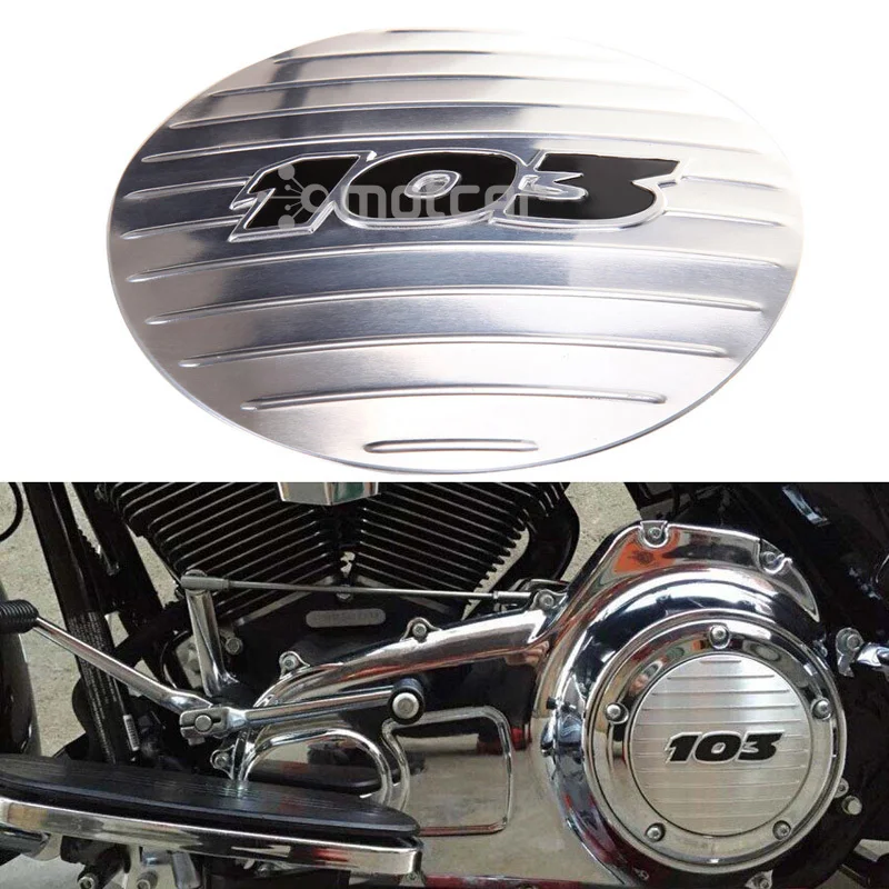 Chrome Motorcycle 1688cc Twin Cam V Twin Engine Clutch Side Cover 103