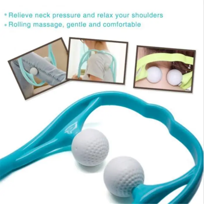 Neck Shoulder Legs Therapeutic Dual Point Trigger Self-Massage Tools RJ99