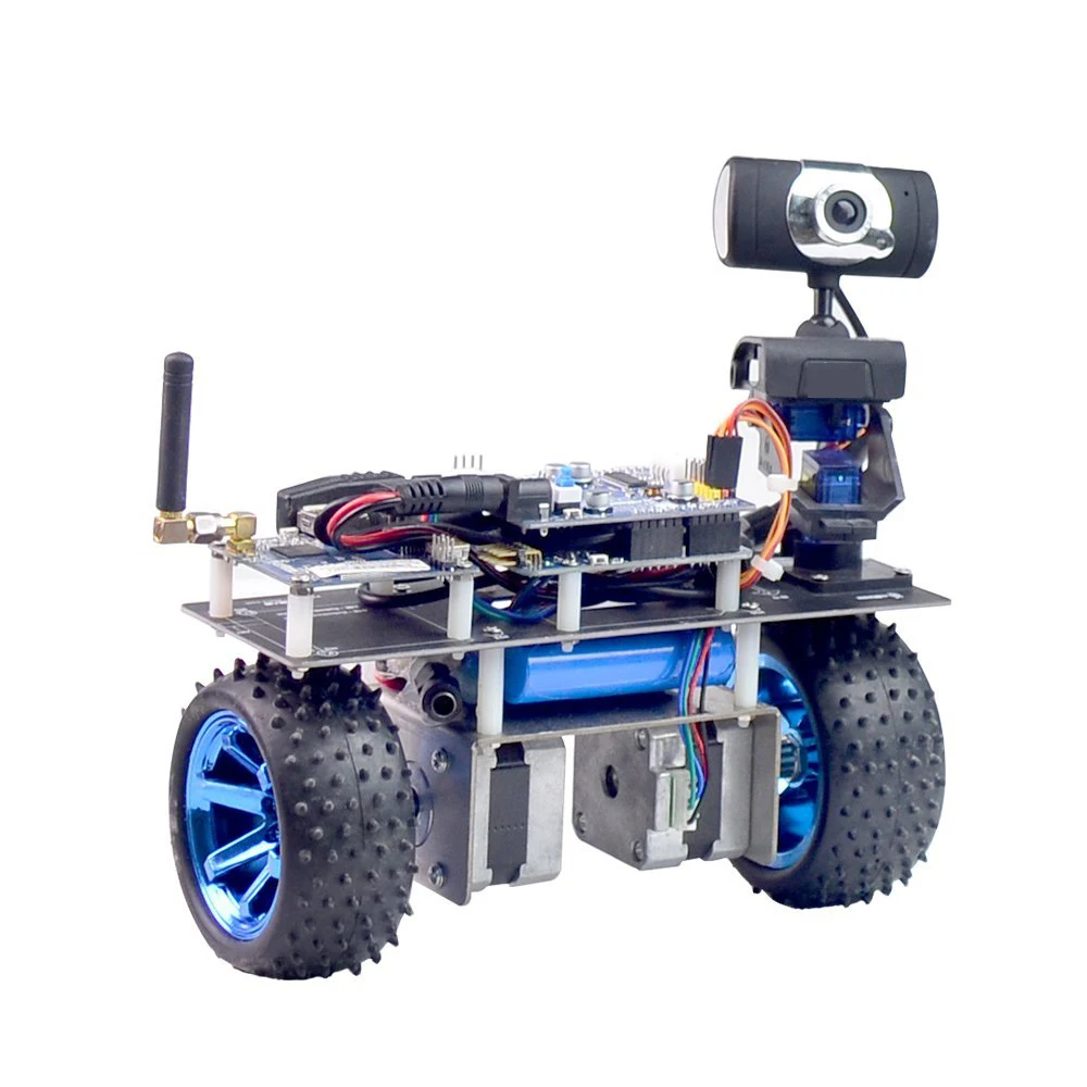 Самобалансирующийся умный робот автомобиль Roly STM32 с Wi Fi и видеомодулем