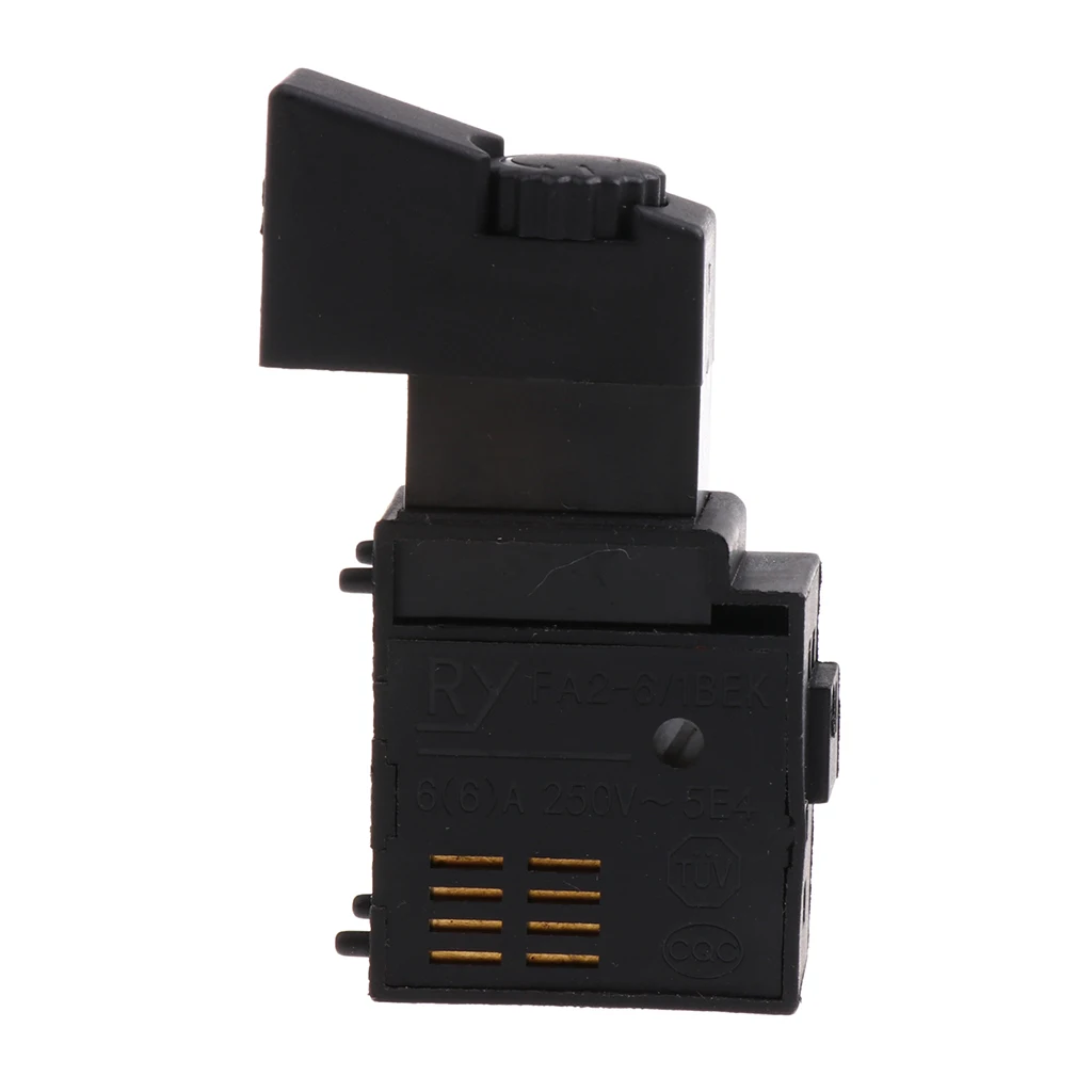 Lock On Power Tool Electric Drill Speed Control Trigger Button Switch #3