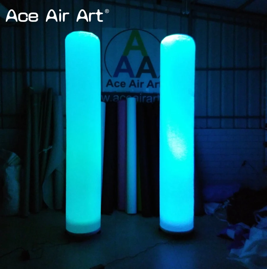 Attractive Led Inflatable Lighting Led Pillar wedding column Inflatable