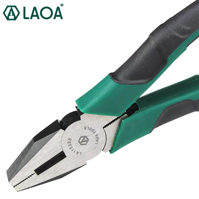 LAOA 8" Steel wire Pliers Professional pincer pliers High Hardness
