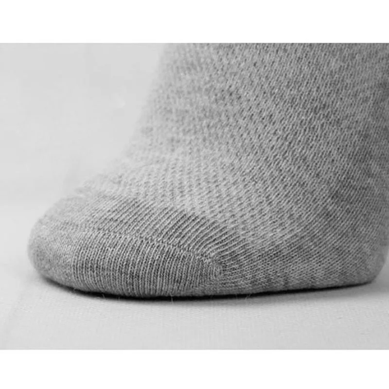 20 шт. = 10 пар, однотонные сетчатые мужские носки, простые классические носки, мужские летние дышащие тонкие носки, короткие носки, Calcetines Hombre, европейские размеры 38-43