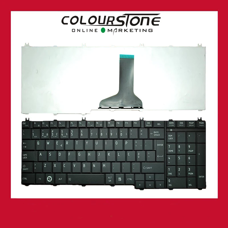 Keyboard for Toshiba Satellite C660 C660D C665 C665D US English