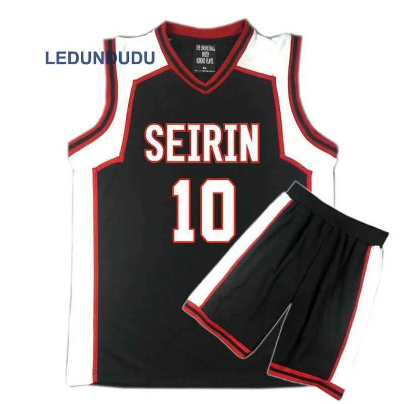

Kuroko no Basuke Cosplay Costume SEIRIN Kuroko Tetsuya Men School Jersey Sportswear Uniform T Shirt Shorts Set No. 4 5 7 9 10 11
