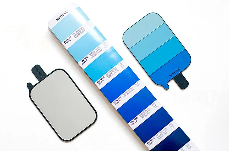 Портативное зеркало PANTONE Popsicle из сплава с одним зеркалом для макияжа, маленькое и изысканное 4 цвета на выбор