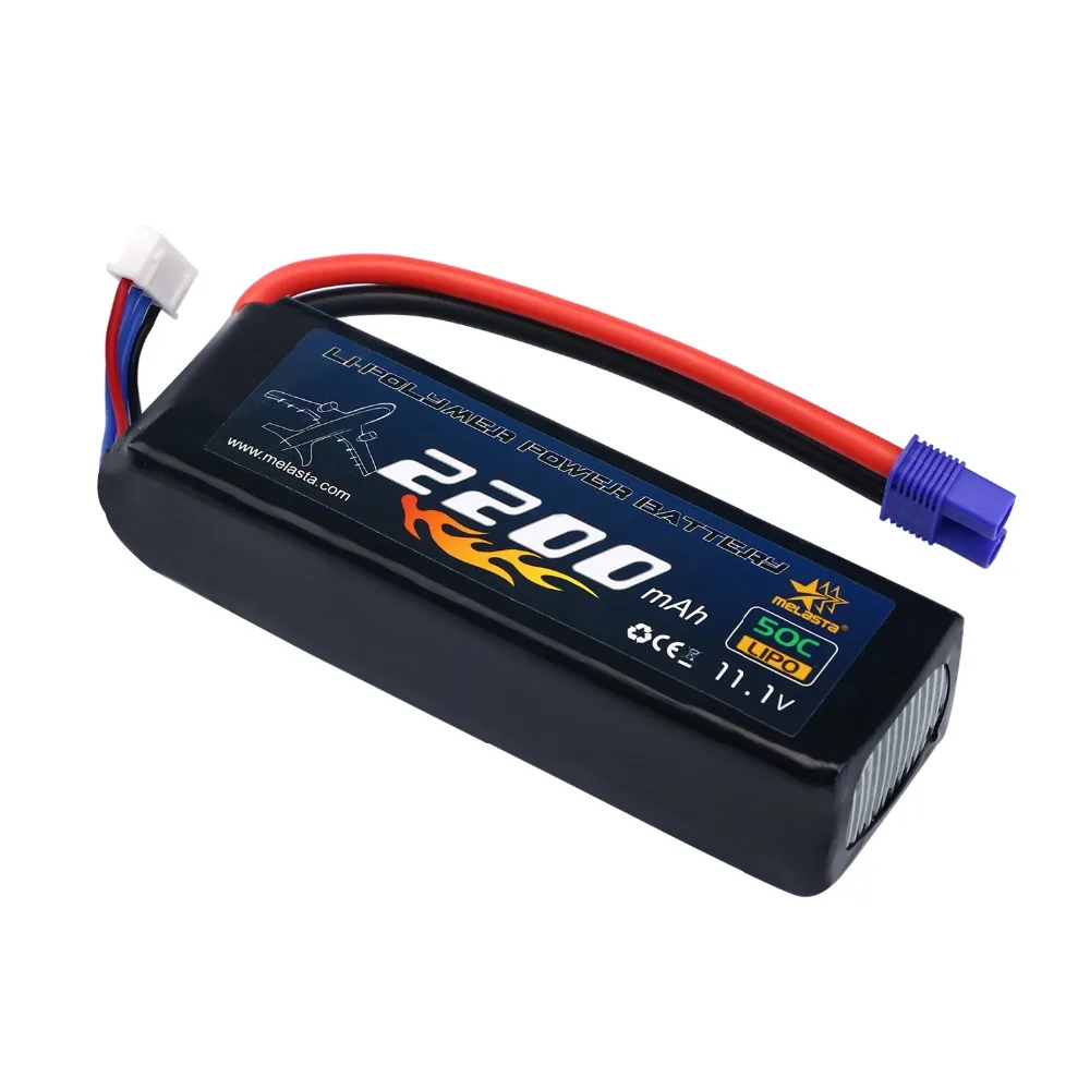 Melasta 3S 2200mAh 11,1 V 50C софткейс LiPo аккумулятор с разъемом EC3 для радиоуправляемого самолета вертолета автомобиля грузовика лодки дрона и FPV