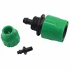 2 Pcs Fast Coupling Adapter Drip Tape For Irrigation Hose Connector With 1/4 