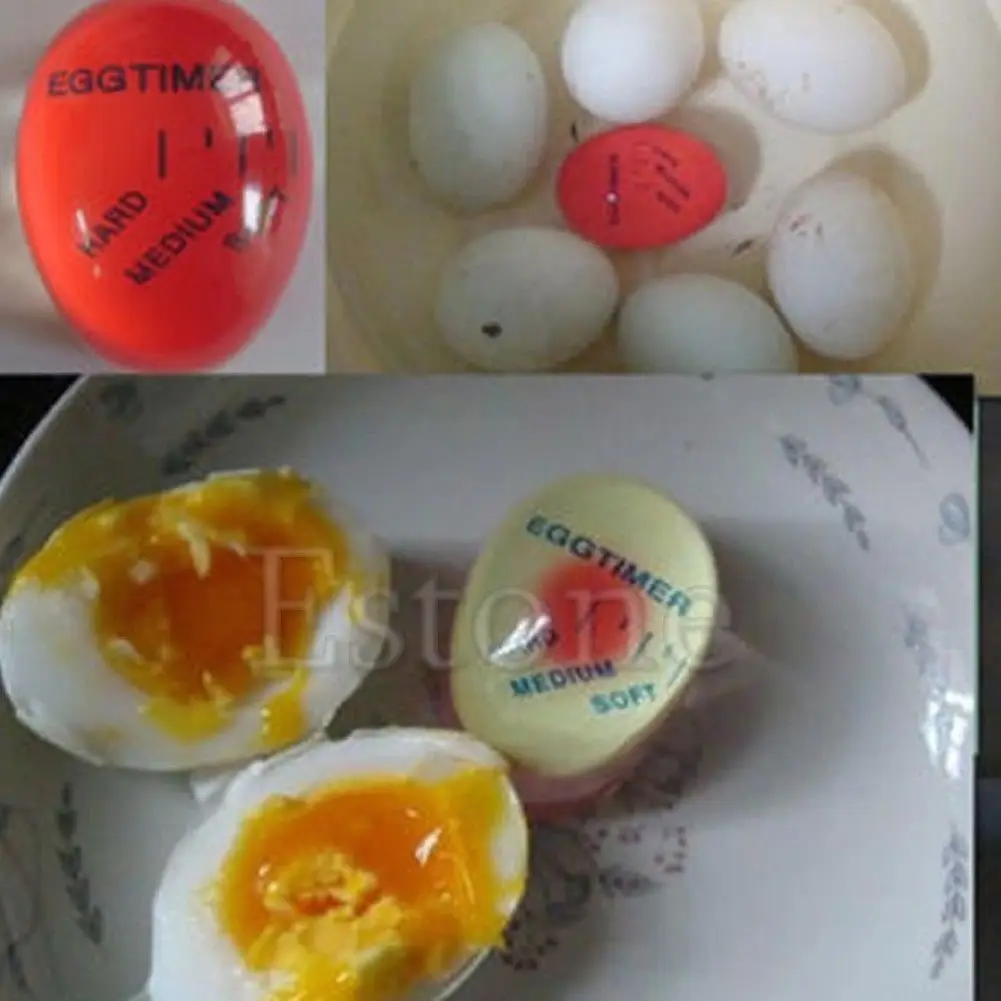 Яйцо идеальный цвет таймер с изменяющимся Yummy мягкие вареные яйца кухонный инструмент
