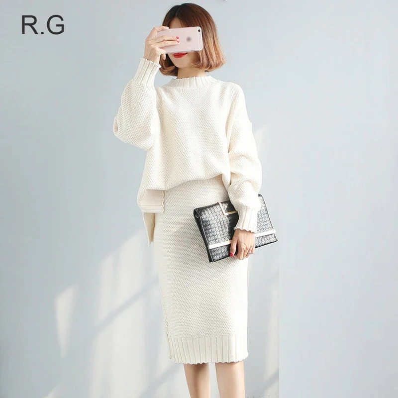 2 piece knit dress