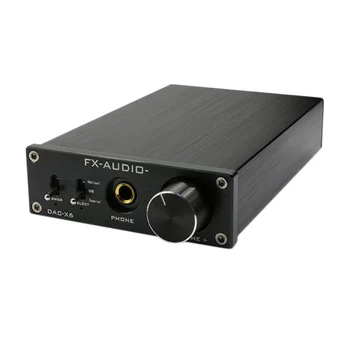 

Mini 2.0 Headphone Amp HiFi Audio Decoder DAC USB Coaxial Optical Output FX Audio DAC-X6 RCA Headphones Amplifier 24Bit 96KHz