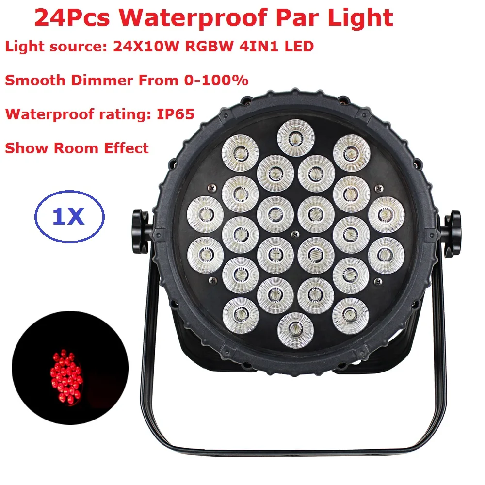 New Arrival 24X10W RGBW 4IN1 Led Par Light High Brightness Outdoor Led