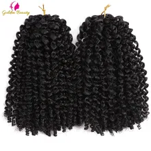 Golden Beauty marley braids Ombre hair crochet braid Synthetic Braiding Hair Extensions for women in 8inch&12inch Golden Beauty marley braids Ombre hair crochet braid Synthetic Braiding Hair Extensions for women in 8inch&12inch