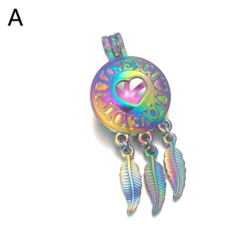 Красочная Сова 009 Ангел шар аромадиффузор ожерелье Открытый Античный винтажный