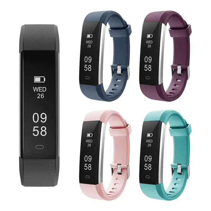 New Smart Watch Bracelet ID115U HR Support Heart Rate Monitoring