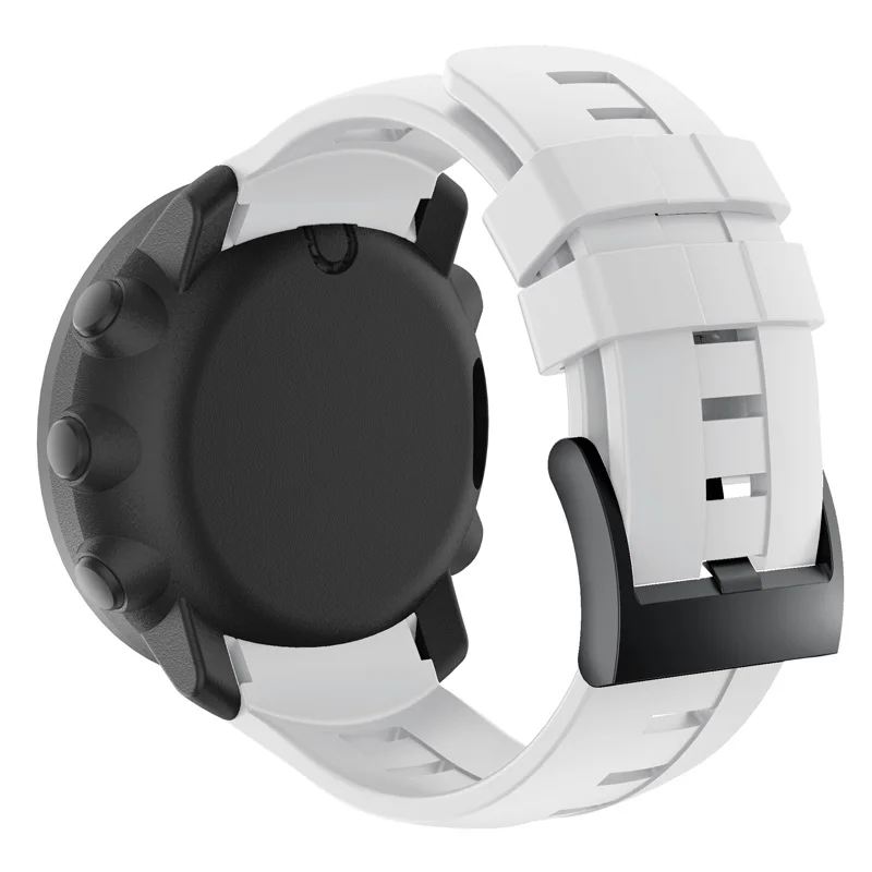 Силиконовые часы ремешок для Suunto AMBIT3 вертикальный браслет для Suunto траверс/Alpha/Spartan Замена ремешков с инструментами
