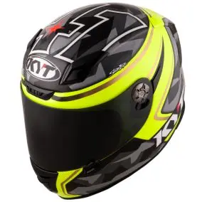 KYT полный шлем мотоциклетный шлем DOT или ECE сертификат прозрачный vison KR-1