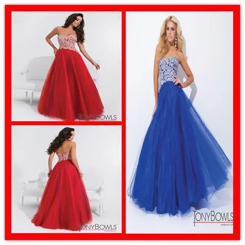 Custom Made Cheap Price New 2014 Sexy Backless Sweetheart A line Long Tulle Girls Evening Prom Dress Appliques Formal Party Gown | Свадьбы и