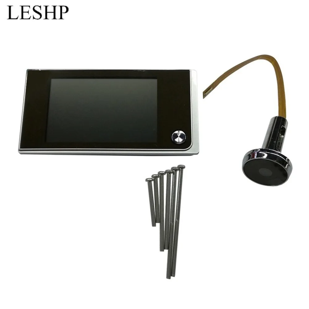 

LESHP Multifunction Home Security 3.5inch LCD Color Digital Peephole Viewer TFT Memory Door Eye Doorbell Color Camera Top Sale