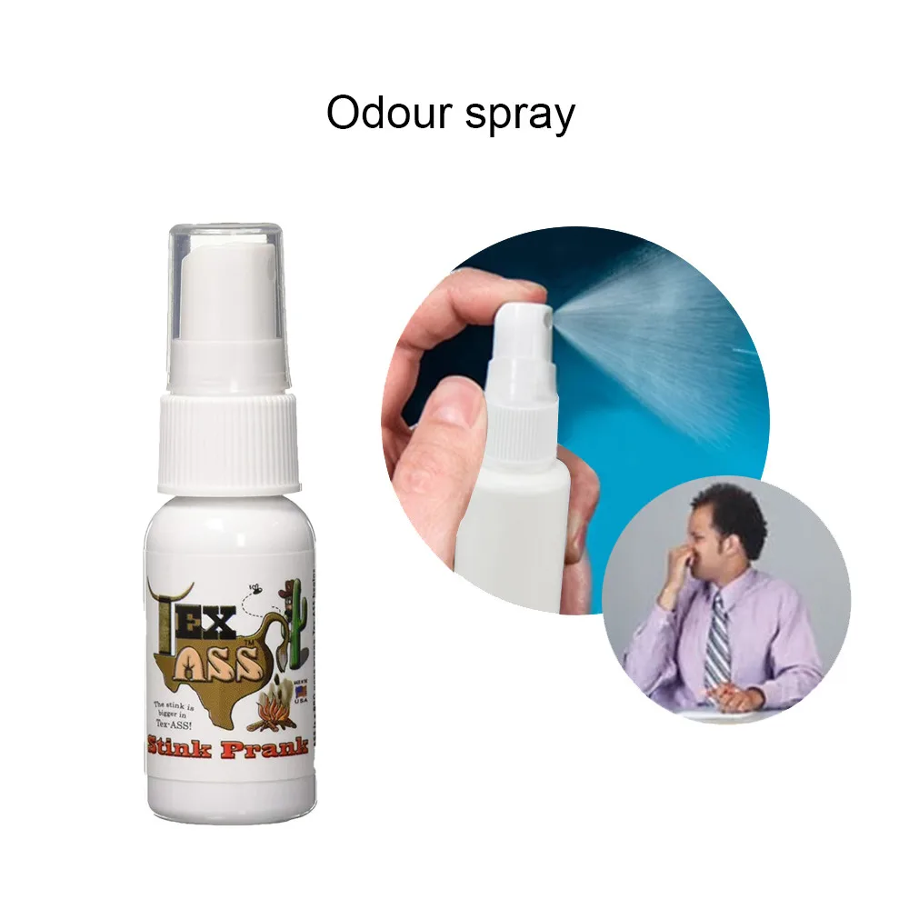

30ML Whole Toy Novelties Liquid Fart Gag Prank Joke Spray Can Stink Bomb Smelly Stinky Gas Crap Novelty Funny Toy 30