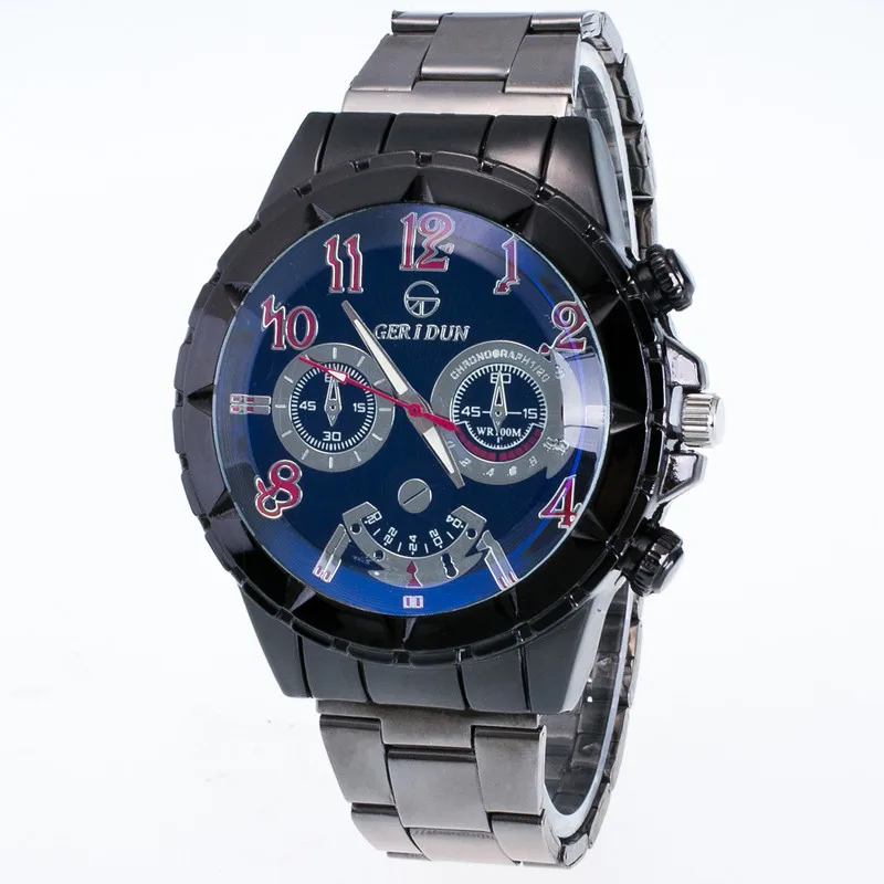 Men Motion Form Stainless Steel Sport Quartz Hour Wrist Analog Watch Brand Watch Men Clock Relogio Masculino #2AP25 (2)