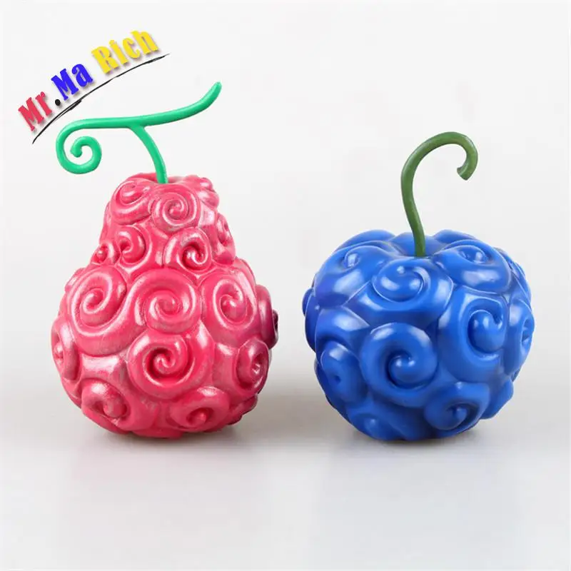 

Anime One Piece Devil Fruit Fruit Line & Sm-le Fruit Brinquedos Pvc Action Figure Figuras Model Doll Kids Toys 2pcs/set