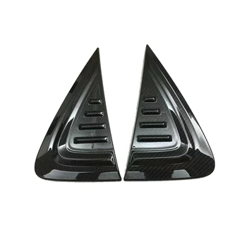 

For Toyota C-HR CHR 2016-2018 ABS Chrome Carbon Fiber Door Side Vent Air Flow Fender Outlet Cover Trim Wing Car Styling