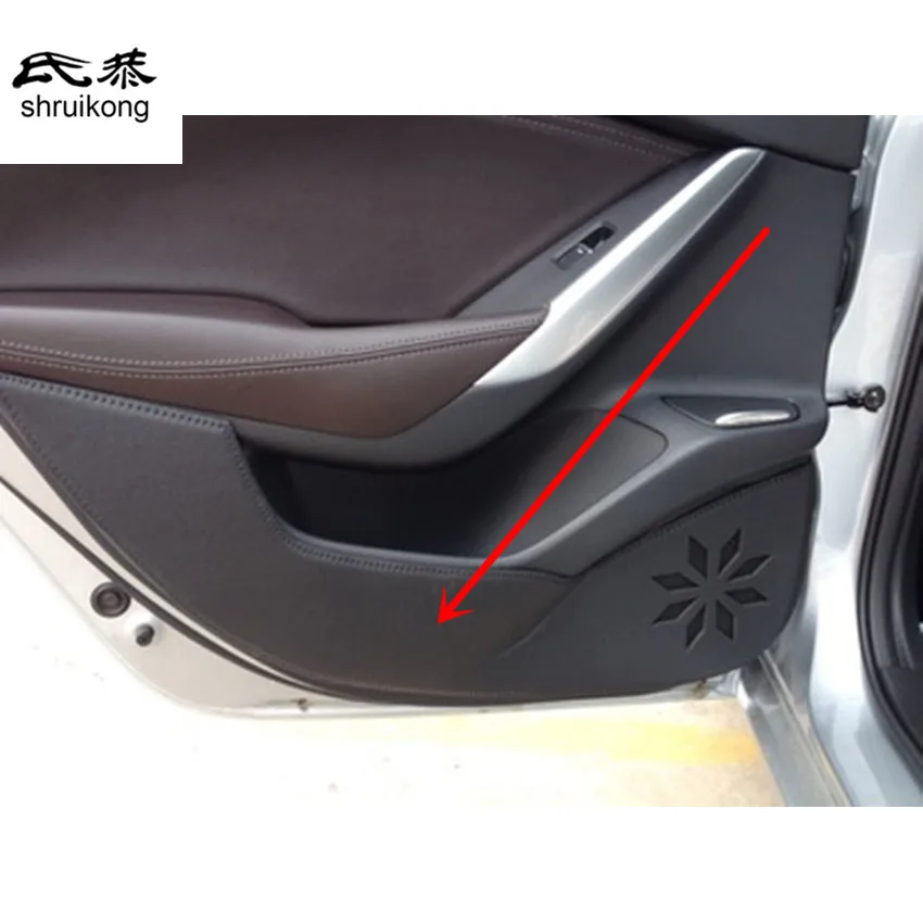 Бесплатная доставка 4 шт./лот для 2017 MAZDA ATENZA автомобильные наклейки из