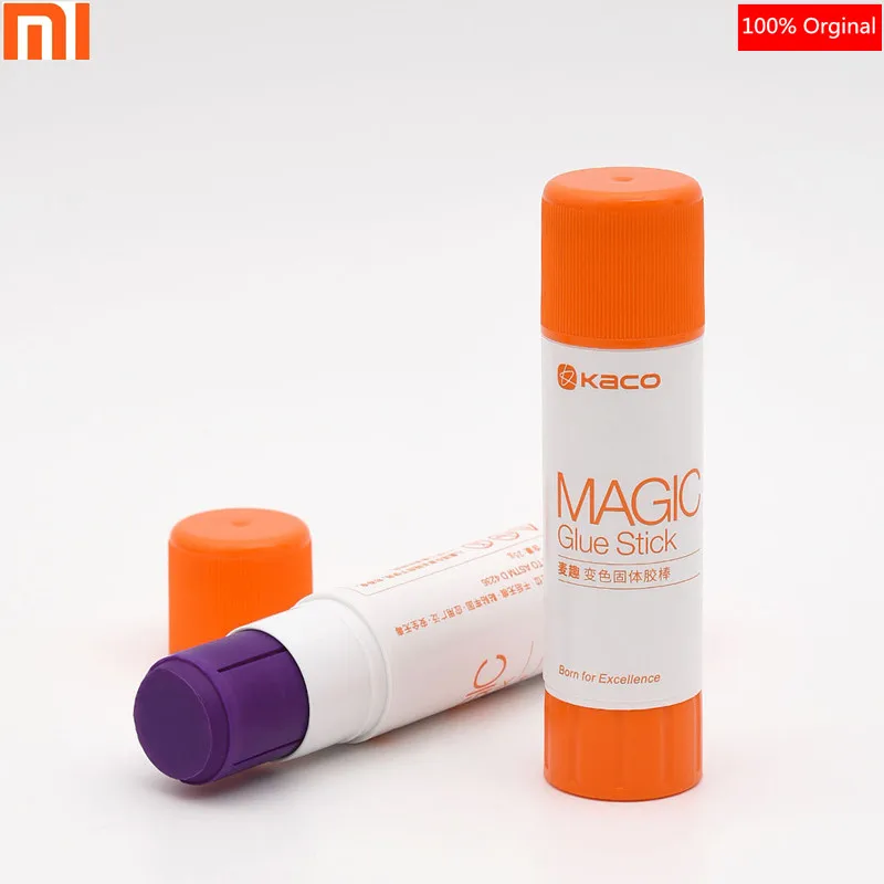 

2Pcs/Lot Xiaomi Kaco Solid Glue Stick Color-changing Glue Student Strong Adhesives Sticker Stationery School Office Supplies