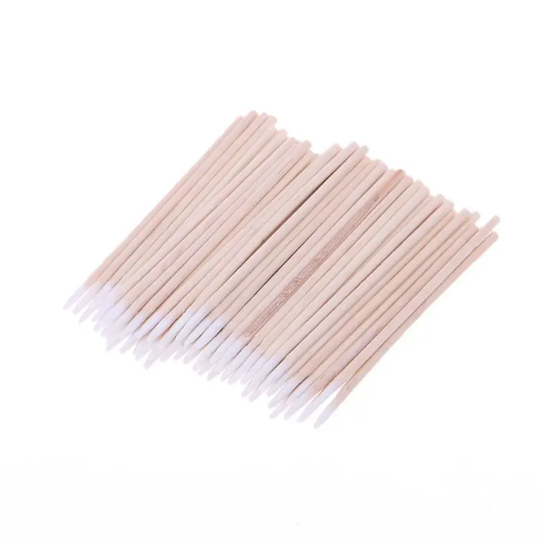 

100pcs/pack Cotton Swabs Cleaning Tools For iPhone Samsung Huawei Charging Port Headphone Hole Cleaner Phone Repair Tools-#