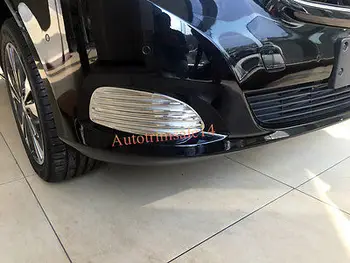 

ABS Chrome Front Fog Light Lamp Cover Frame Trim for Mercedes-Benz Metris 14-16