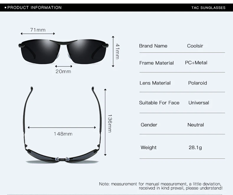 Бренд Дизайн Модные солнцезащитные очки Для мужчин Polarized Pilot Хамелеон фотохромизм с антибликовым покрытием очки, день и ночь для вождения мужские солнцезащитные очки