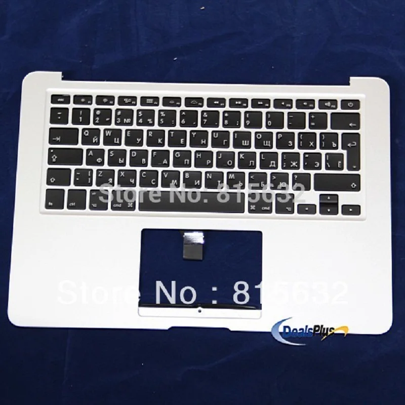 Для MACBOOK AIR A1466 русский Топ Дело Упор для рук клавиатура 2012 в комплекте