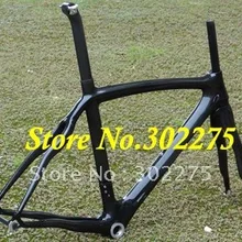 FR-308-полностью углеродная 3 k Глянцевая рама для дорожного велосипеда велосипедная Рама S, M, L