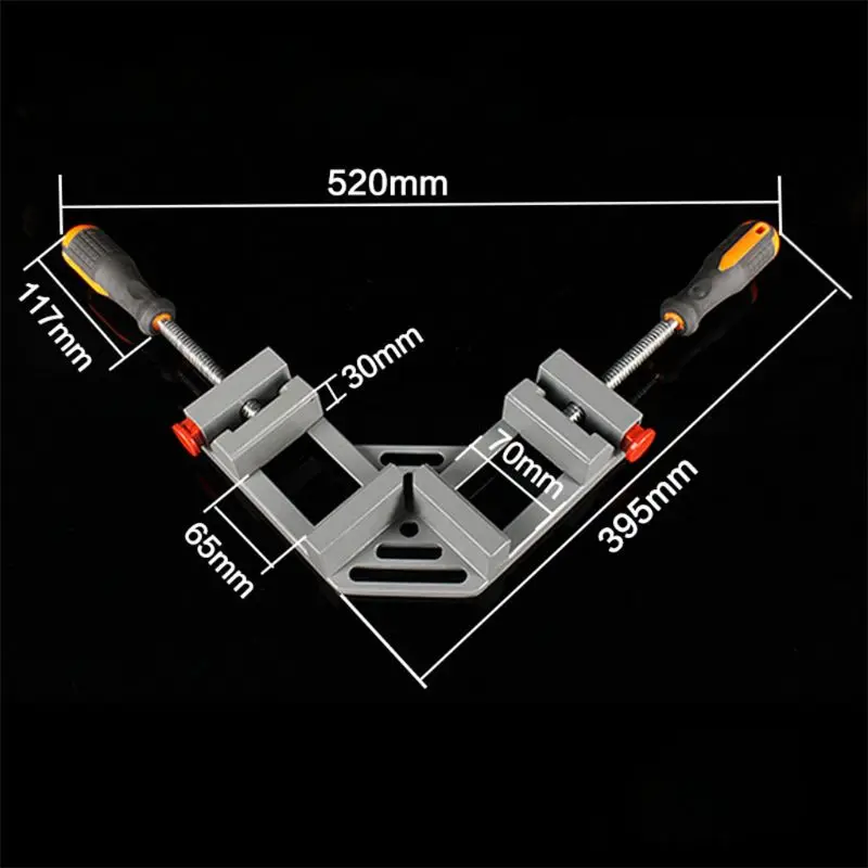 Двойная Ручка прямоугольный зажим 90 градусов сварочный Столярный