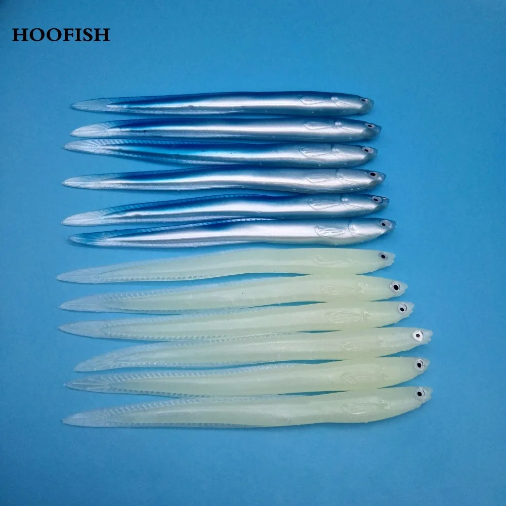 HOOFISH 5 шт./лот мягкие приманки небольшой Электрический сандалии на высоком